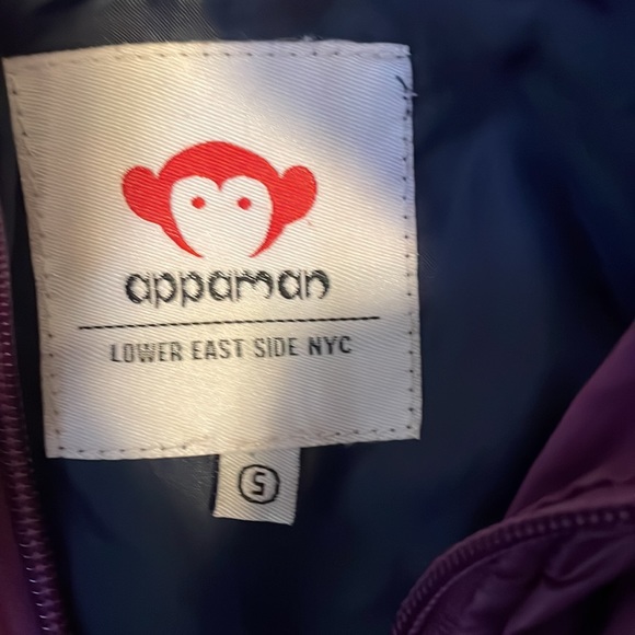 Girls purple appaman jacket size 5 - Picture 2 of 2